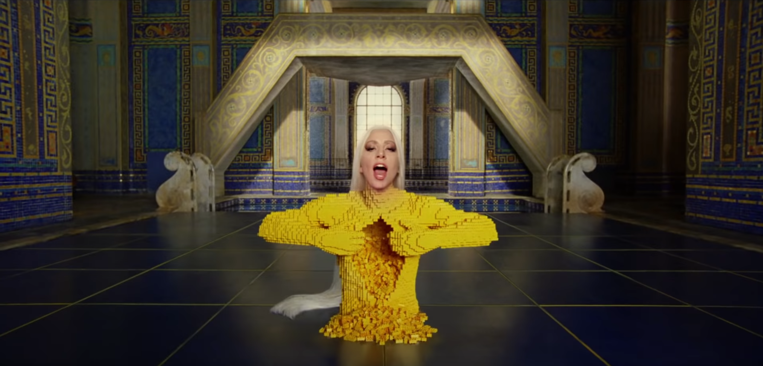 lady gaga in lego