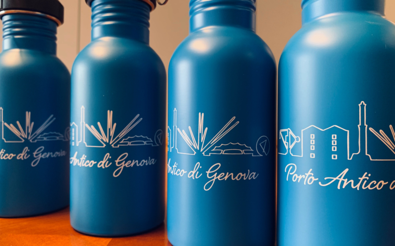 Borracce in acciaio per il Progetto Plastic Free: belle, utili ed ecologiche